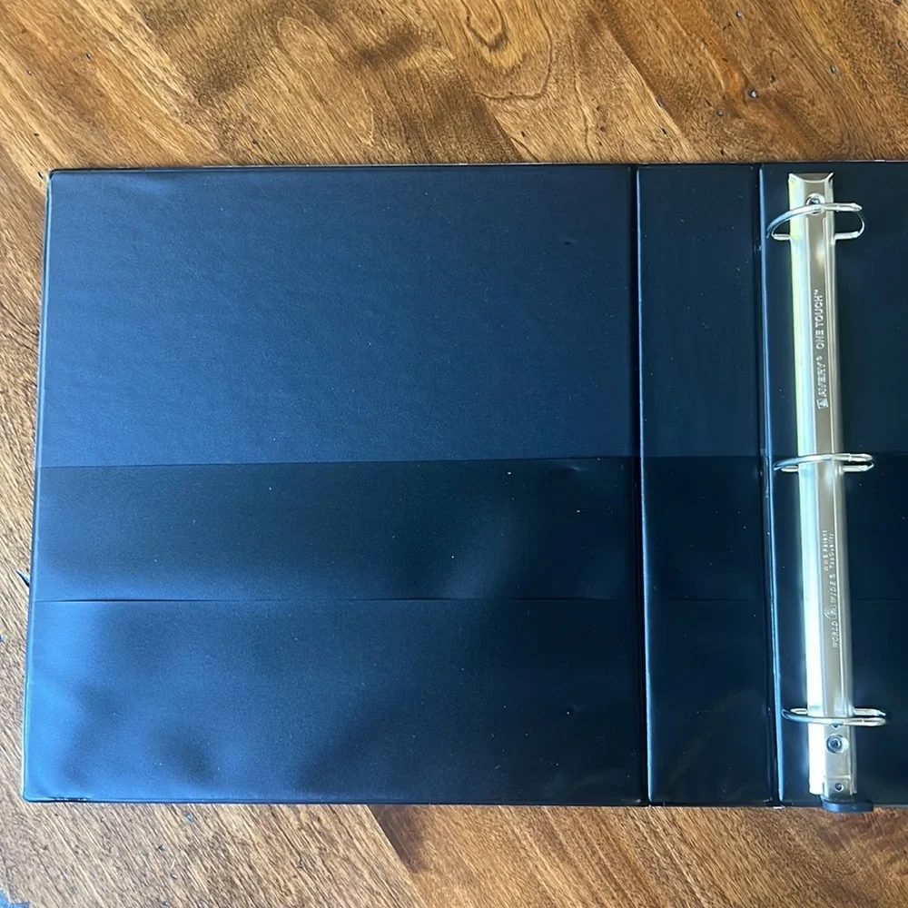Custom Personalized Artwork Binder Alexandra
